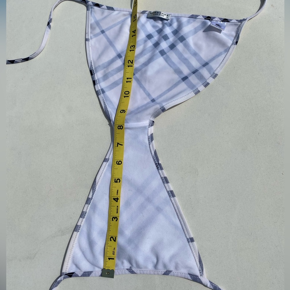 Burberry Bikini Mega Check Bottoms🔥Full Coverage Rump🔥Adjustable🔥Size Large - Picture 6 of 15